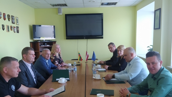 Tikās Latvijas un Lietuvas pilnvaroto robežas pārstāvji