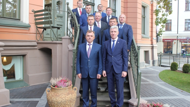 Foto: Latvijas un Krievijas robežapsardzības iestāžu vadītāju tikšanās