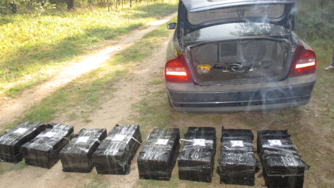 Foto: KOntrabandas cigaretes