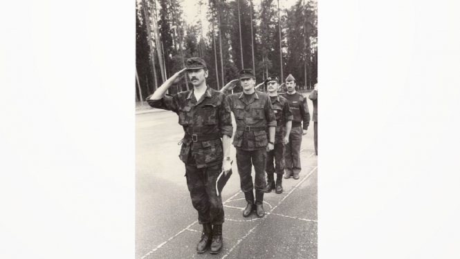 FOTO: Robežsargs Jānis Juliks