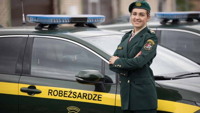 FOTO: Robežsargs
