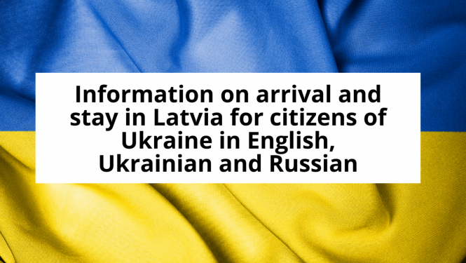 FOTO: Info Ukrainas iedzīvotājiem