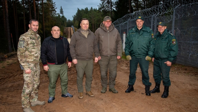 FOTO: Ukrainas Valsts Robežsardzes Dienesta priekšnieka vietnieki apmeklē VRS un VRK 