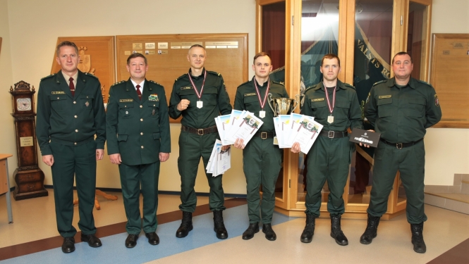 Valsts robežsardzes koledžā pulcējās robežsargi no visas Latvijas