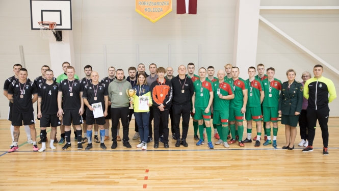 FOTO: Futbola sacensību dalībnieki