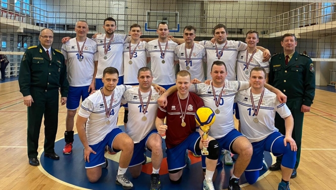 Valsts robežsardzes izlase izcīna 2.vietu