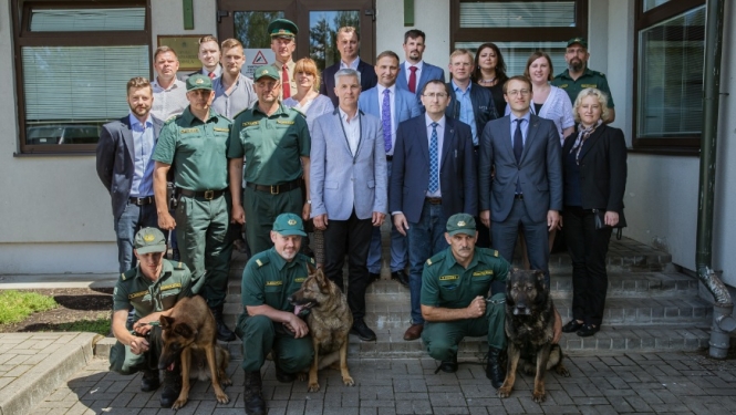 FOTO: Austrumu robežas apmeklējums