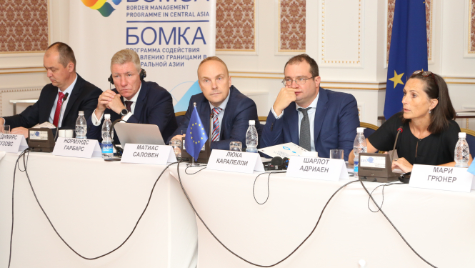 Foto: Valsts robežsardzes priekšnieks piedalījās Eiropas Savienības Delegācijas organizētajā sanāksmē Kirgizstānā