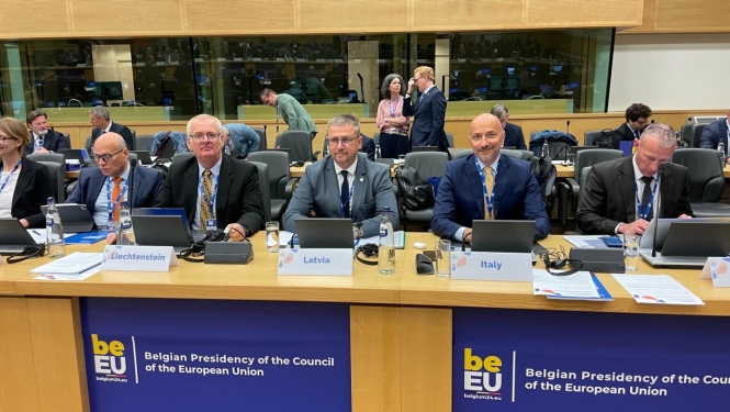 FOTO: VRS priekšnieks piedalās FRONTEX valdes sēdē