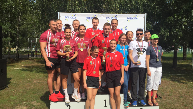 FOTO: Valsts robežsardzes sporta komanda