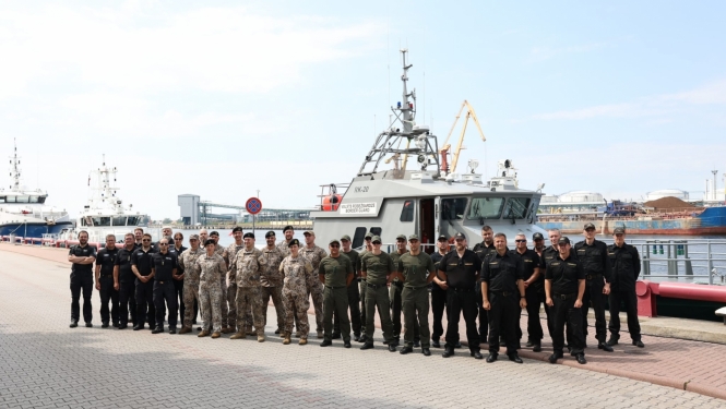 Ventspilī notika starptautiskās operatīvi – taktiskās mācības “ RONIS 2022 “