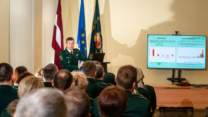 FOTO: VRS Daugavpils pārvaldes gada atskaites sanāksmes dalībnieki