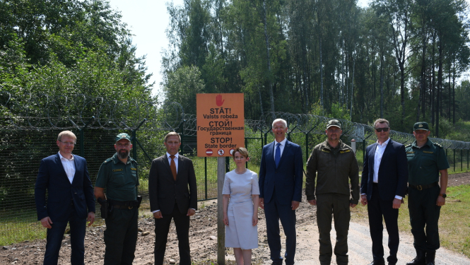 FOTO: Robežas apmeklējums