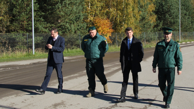 Ukrainas delegācijas vizīte Valsts robežsardzes Ludzas pārvaldē