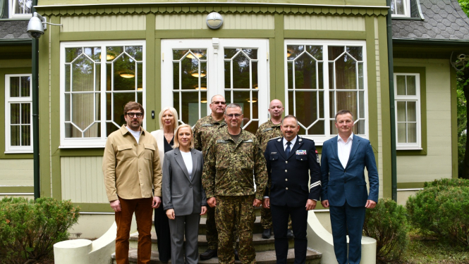 FOTO: Sadarbības vadības sēdes dalībnieki