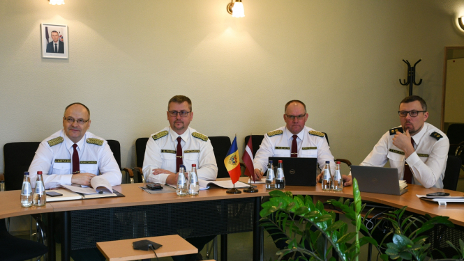FOTO: VRS vadība piedalās Latvijas Moldovas sadarbības sanāksmē