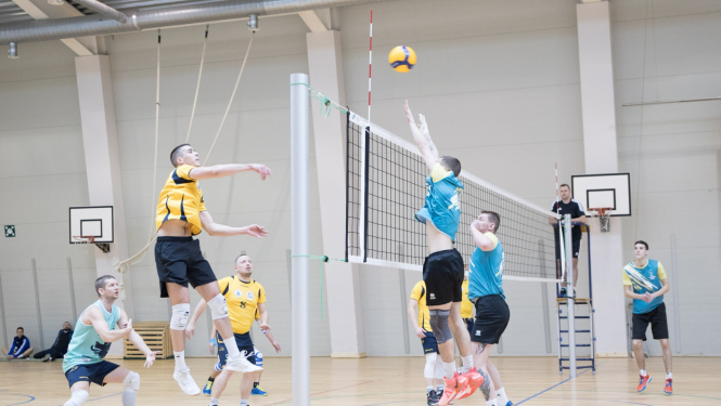 FOTO: Valsts robežsardzes čempionāta volejbola sacensības