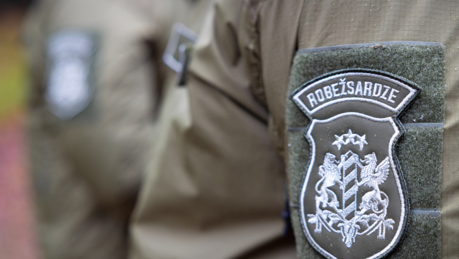FOTO: Robežsardzes uzšuve