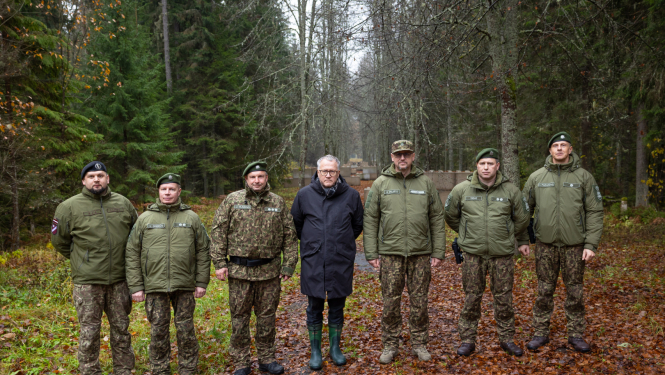 FOTO: Vizīte uz robežas