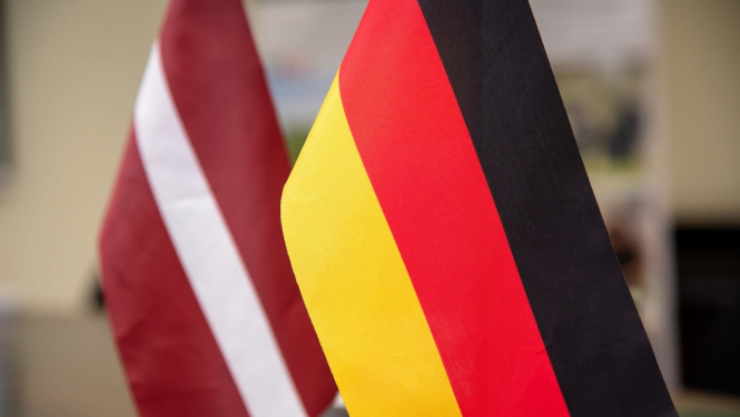 Valsts robežsardzē viesojas Vācijas Federālās policijas sakaru virsnieks