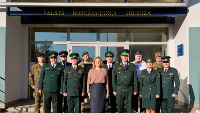 FOTO: Ministru prezidente Evika Siliņa darba vizītē apmeklē Rēzekni.