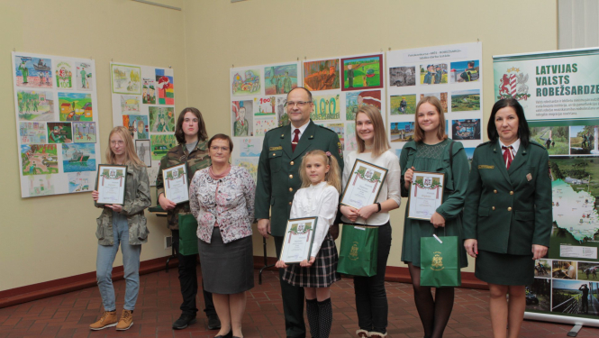 FOTO: Zīmējumu konkursa uzvarētāji