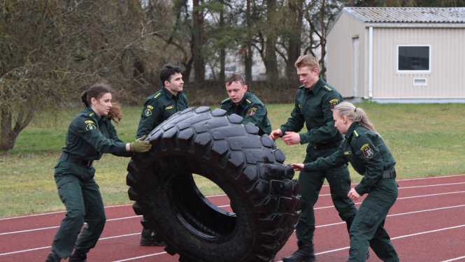 FOTO: Robežsargu sacensības