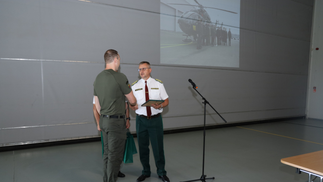 FOTO: VRS priekšnieks Lietuvā