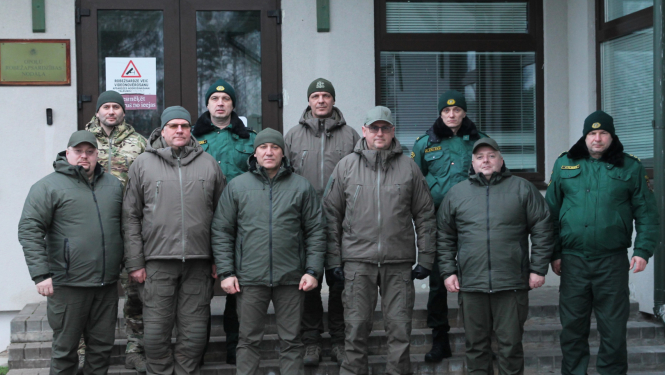 FOTO: Norisinājās Latvijas un Ukrainas robežapsardzības iestāžu vadības amatpersonu tikšanās