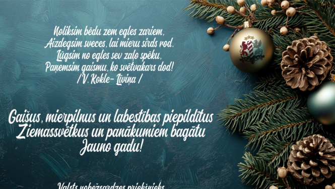 FOTO: Apsveikums