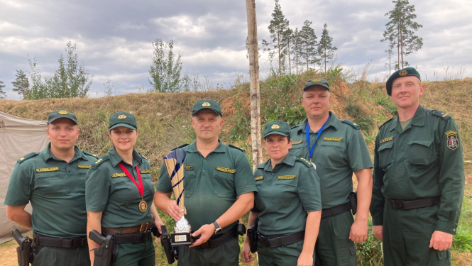 Robežsargi piedalās  “Mežabrāļu kausā 2022”  