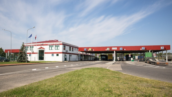 FOTO: Silenes robežkontroles punkts