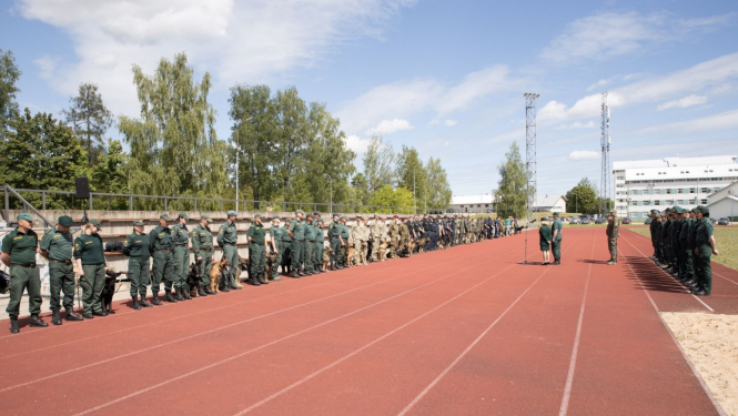Atklātas Valsts robežsardzes kinologu sacensības