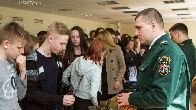 foto : Valsts robežsardzes koledžas atvērto durvju dienas pasākums