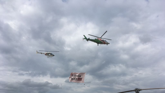 Foto: Valsts robežsardzes Aviācijas pārvalde piedalījās "Avio Show"
