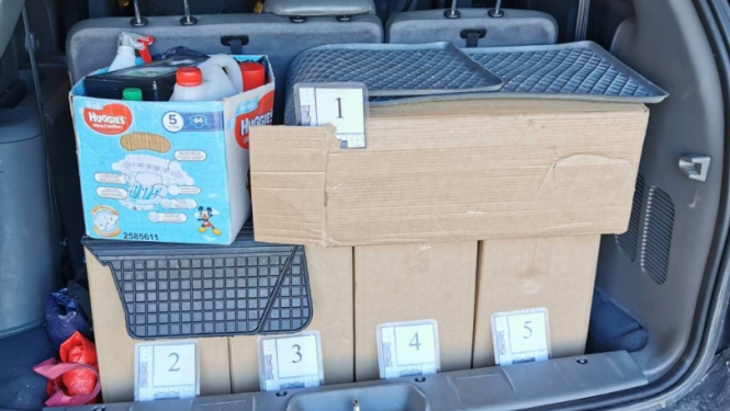 FOTO: Kontrabandas cigaretes