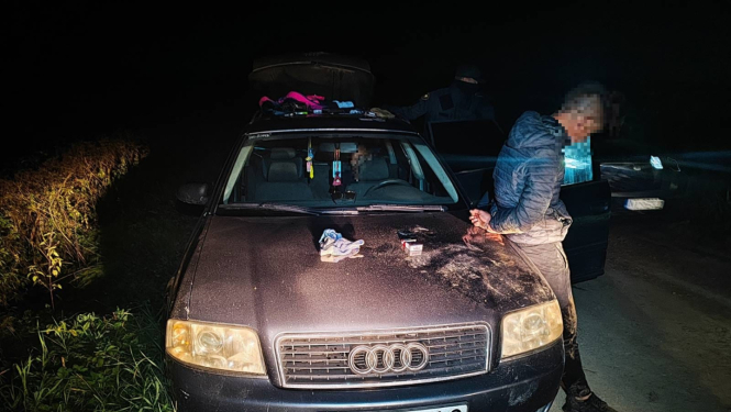 FOTO: Aizturētais likumpārkāpējs