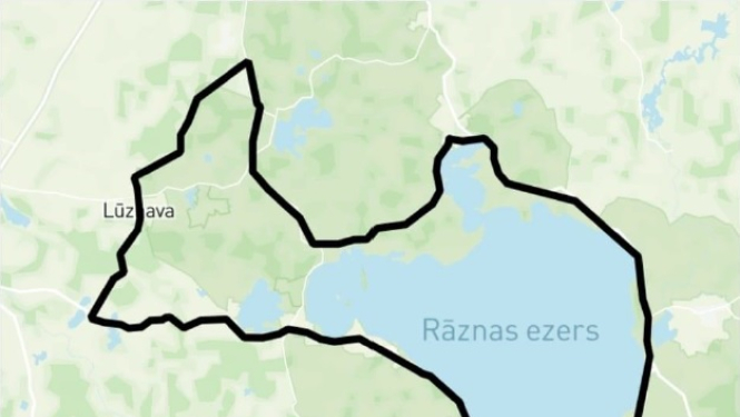 FOTO: Maršruta karte