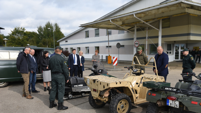 FOTO: Vizīte Daugavpils pārvaldē