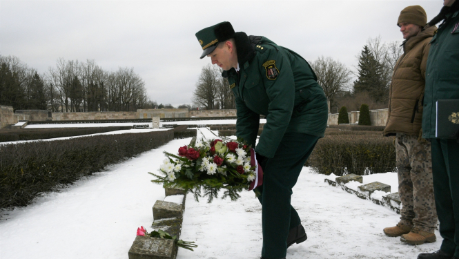 Norisinājās ģenerāļa L. Bolšteina piemiņas pasākums
