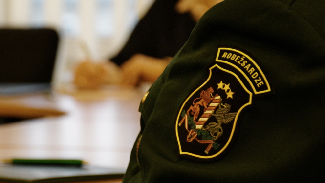 FOTO: Robežsardzes uzšuve