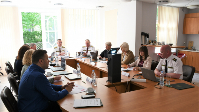 Tikās par valsts robežas drošību atbildīgo iestāžu vadība