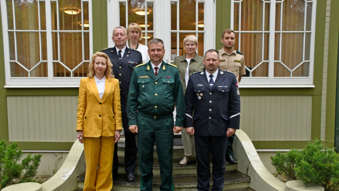 Tikās par valsts robežas drošību atbildīgo iestāžu vadība