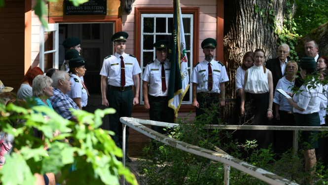 Norisinājās ģenerāļa L. Bolšteina piemiņas pasākums