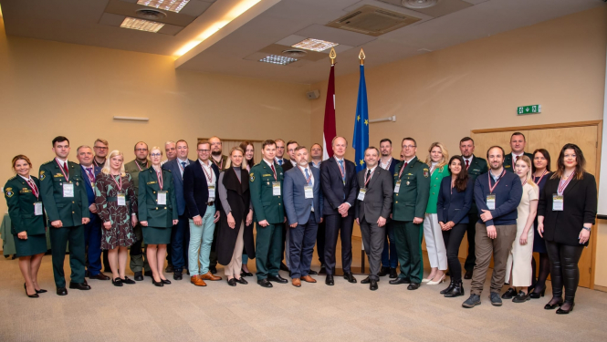 FOTO: Eiropas komisijas pārstāvji un VRS