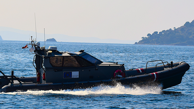 FOTO: Kuģis Frontex misijā