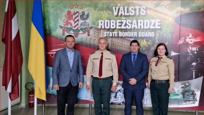 FOTO: VRS apmeklē Frontex aģentūras Operacionālās pārvaldības departamenta Kontingenta pārvaldības nodaļas koordinācijas virsnieks