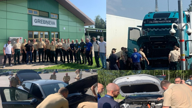 FOTO: Robežsargi Frontex operācijās