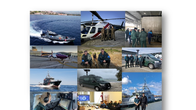 FOTO: Dalība Frontex