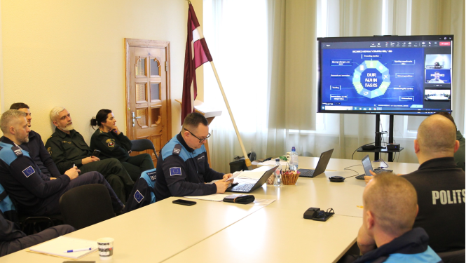 FOTO: Frontex dalībnieku sanāksme